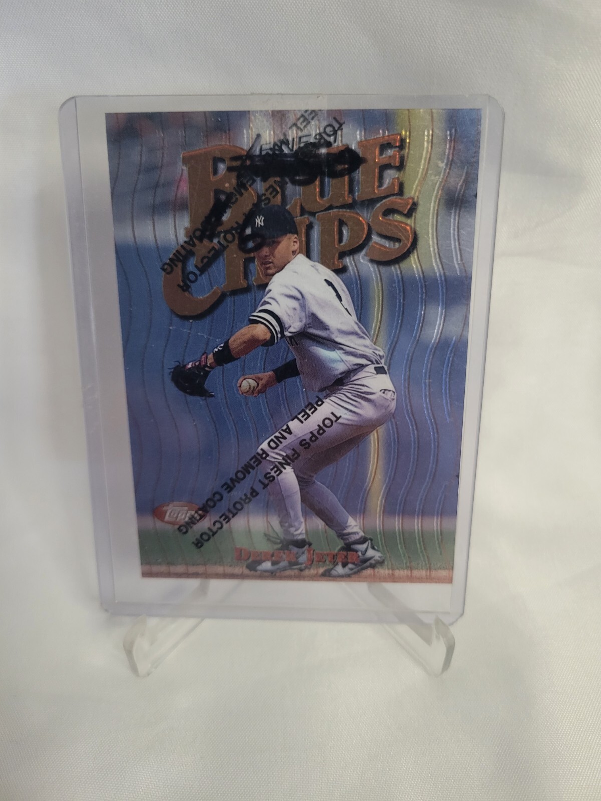 Derek Jeter 1997 Topps Blue Chips #15 Theme B26