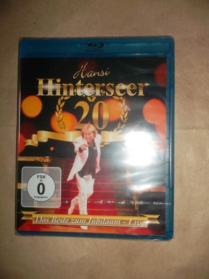 NEU Das Beste zum Jubiläum Live von Hansi Hinterseer (2014, Blu-ray) Konzert