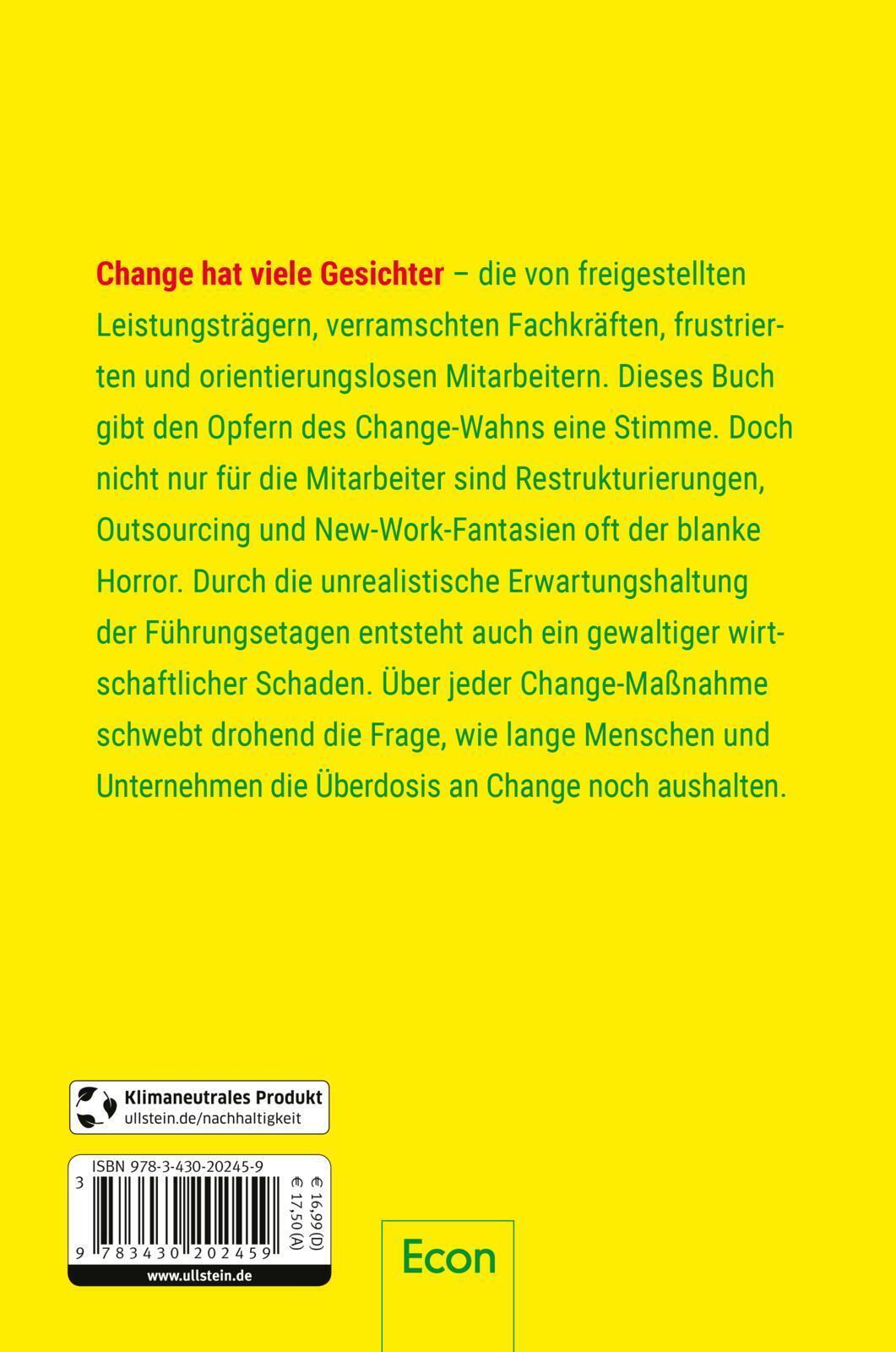 Thumbnail - Change Mich Am Arsch | Axel Koch | Taschenbuch | 304 S. | Deutsch |