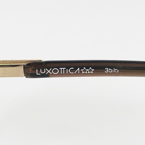 LUXOTTICA eyeglasses BROWN FADE SQUARE glasses frame MOD: 3515 - Picture 5 of 12