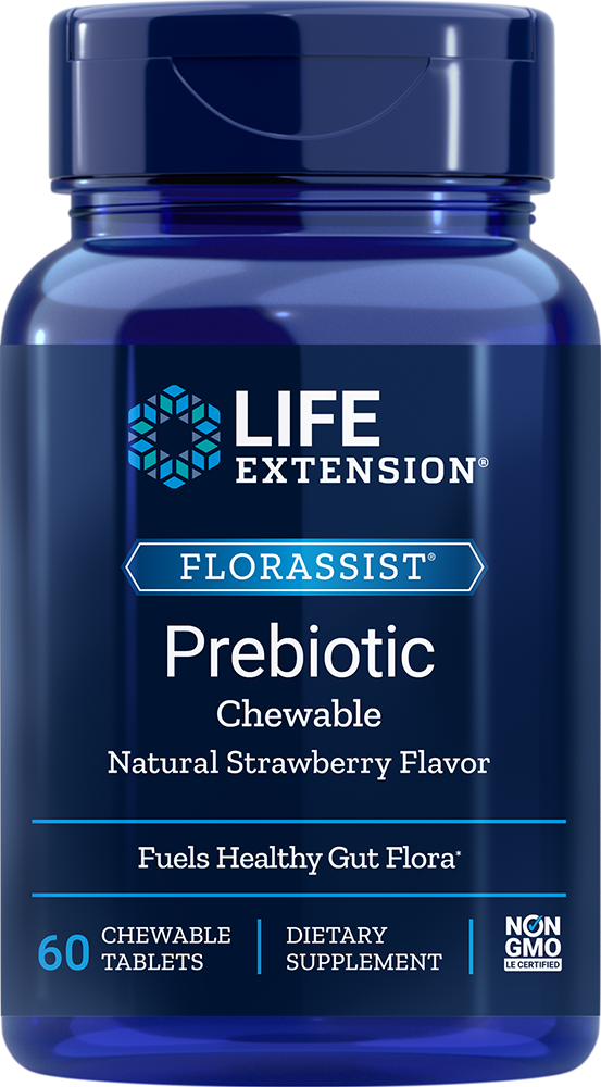 Life Extension FLORASSIST® PREBIOTIC 60 Chewables