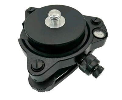 black GPS Carrier Fixed Adapter with 5/8 rotate & Tribrach With Optical plummet