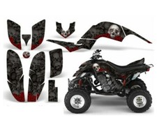Atv Decal Graphic Sticker For Yamaha Raptor 660 2001-2005 Bone Collector K
