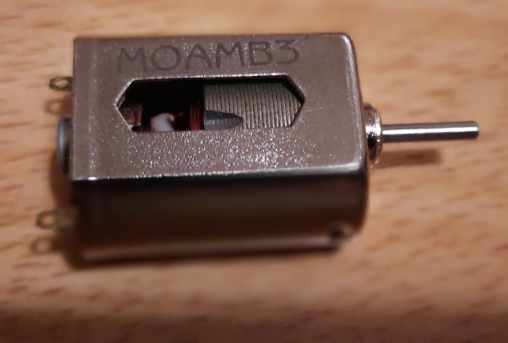MOAM 80k+ RPM Drag and Wing slot car motor. Fastest mass produced motor!!!!