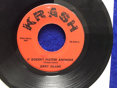 Jerry Adams - It Doesn t Matter Anymore / River Of Tears - M-