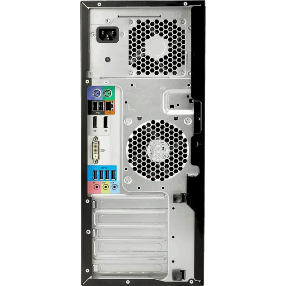 HP WorkStation Z240 XEON E3-1225 v5 (3.3GHz) 8/16/32GB - 0/240/480/960GB Win 10 - Immagine 4 di 4