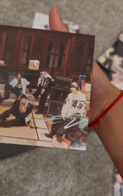 Official Stray Kids Lee Know Signed Hop (SKZHOP VER.) Postcard | eBay