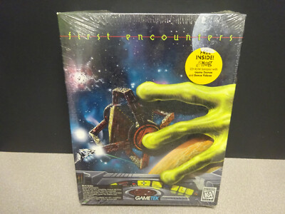 Vtg & NEW Sealed First Encounters 1995 PC Video Game GAMETEK David Braben CD-ROM