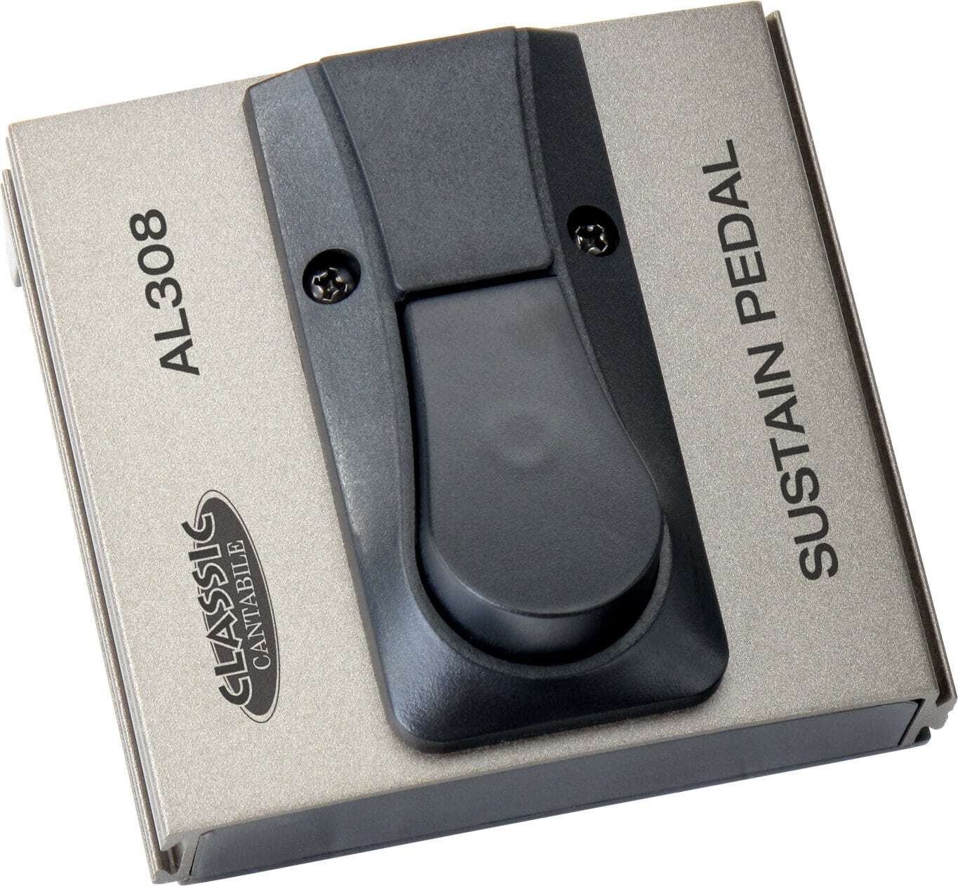 Interruttore A Pedale Pulsante Chitarra Basso Nuovo Bassisti Finitura Argento