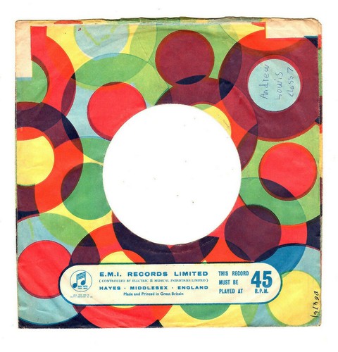COLUMBIA - X 1 ORIG 1960's UK 7" RECORD COMPANY SLEEVE/S IN VG TO VG+ CON. - Picture 9 of 12