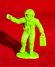 Vintage Tim Mee Galaxy Laser Team Vintage 1970's Green Space Man Astronaut WD01