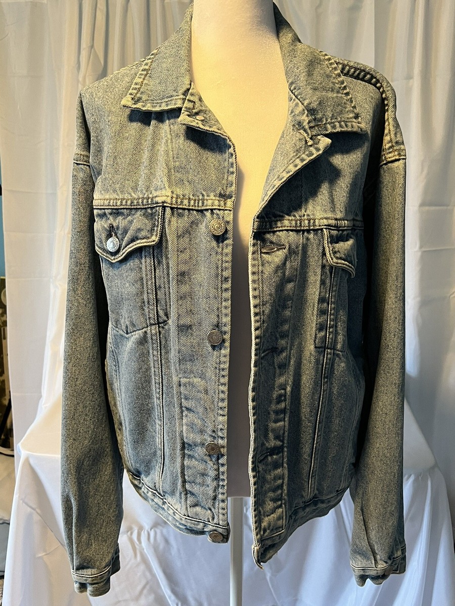 Vintage Womens 90's Gap Denim Jacket Medium Heavy Denim