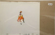 Back To The Future Original Production Drawing And Cel 95-20 Used Cond.