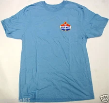 HUF DBC Worldwide T Shirt HUF MFG 100% Cotton HUF  Blue