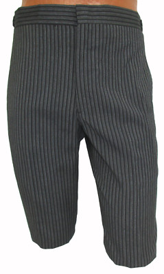 striped grey pants