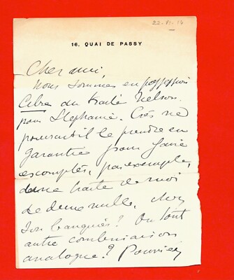 EB47/D-L.A.S-PAUL ADAM-SCHRIFTSTELLER-KUNSTKRITIKER-1914
