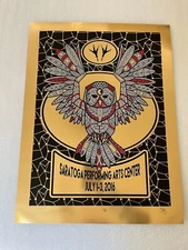 Phish Saratoga Performing Arts SPAC NY July 2016 Poster Brian Bojo Not Pollock