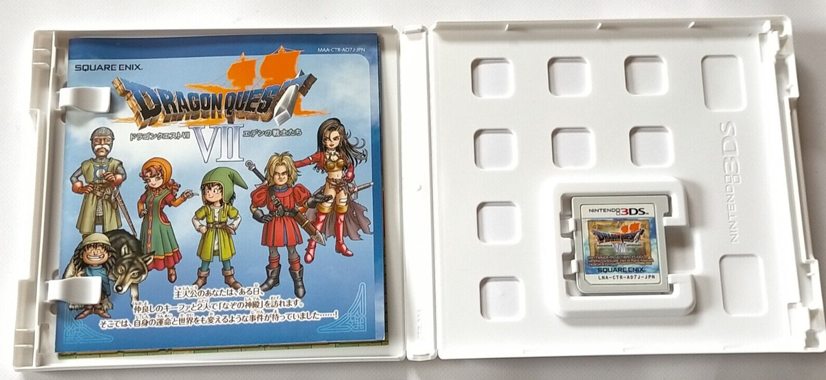 Lot 7 DS&3DS Dragon Quest 4 5 6 7 8 9 11 Set Nintendo Akira