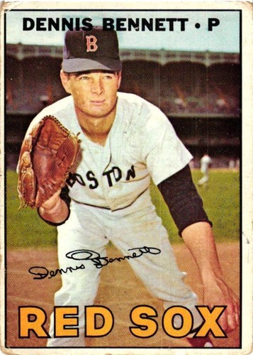 DENNIS BENNETT 1967 Topps #206 FREE SHIPPING B13R4S7P1 | eBay