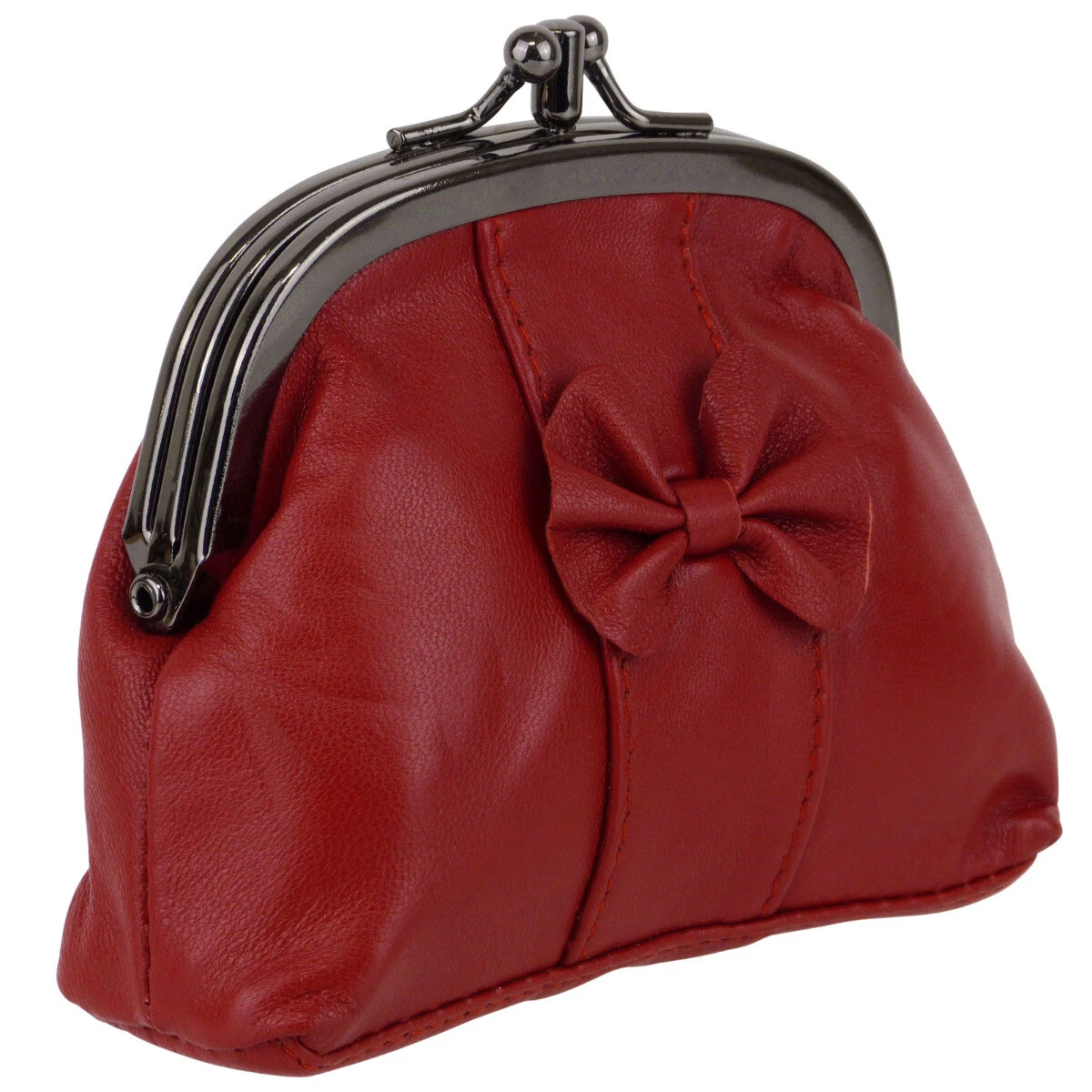 Double clasp coin online purse