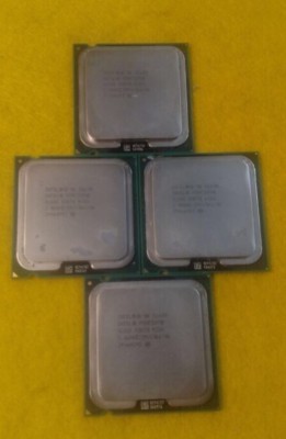 LOT OF 4: Intel Pentium E6600 SLGUG 3.06GHz/2M/1066/06 CPU Processor