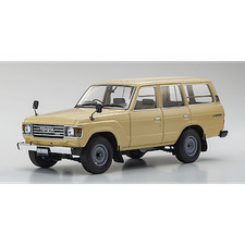 Kyosho Remanufactured 1/18 Toyota Land Cruiser 60 (Traditional Beige)  Minicar