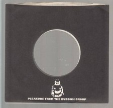 Company Sleeve 45 BUDDAH Black w/ White Logo and Lettering Non-Glossy on