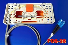 Stackable Indoor Fiber optic splicing protection box FOS-38 for FTTH solutions