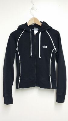 THE NORTH FACE Women's Black Front Zip Hoodie - Sz S/P | eBay
