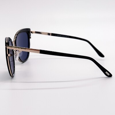 NEW TOM FORD SIMONA TF717 01A WOMEN CAT EYE SUNGLASSES  display picture 1