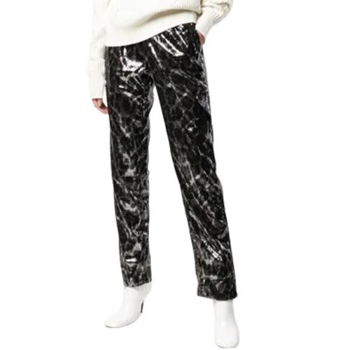 RtA Ash Leopard Pailletten Hose Sterling Leopard M