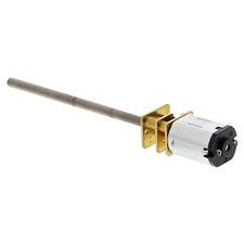 Mini Getriebemotor N20 mit 55mm M3 Gewindestange - 6 V, 10 RPM 