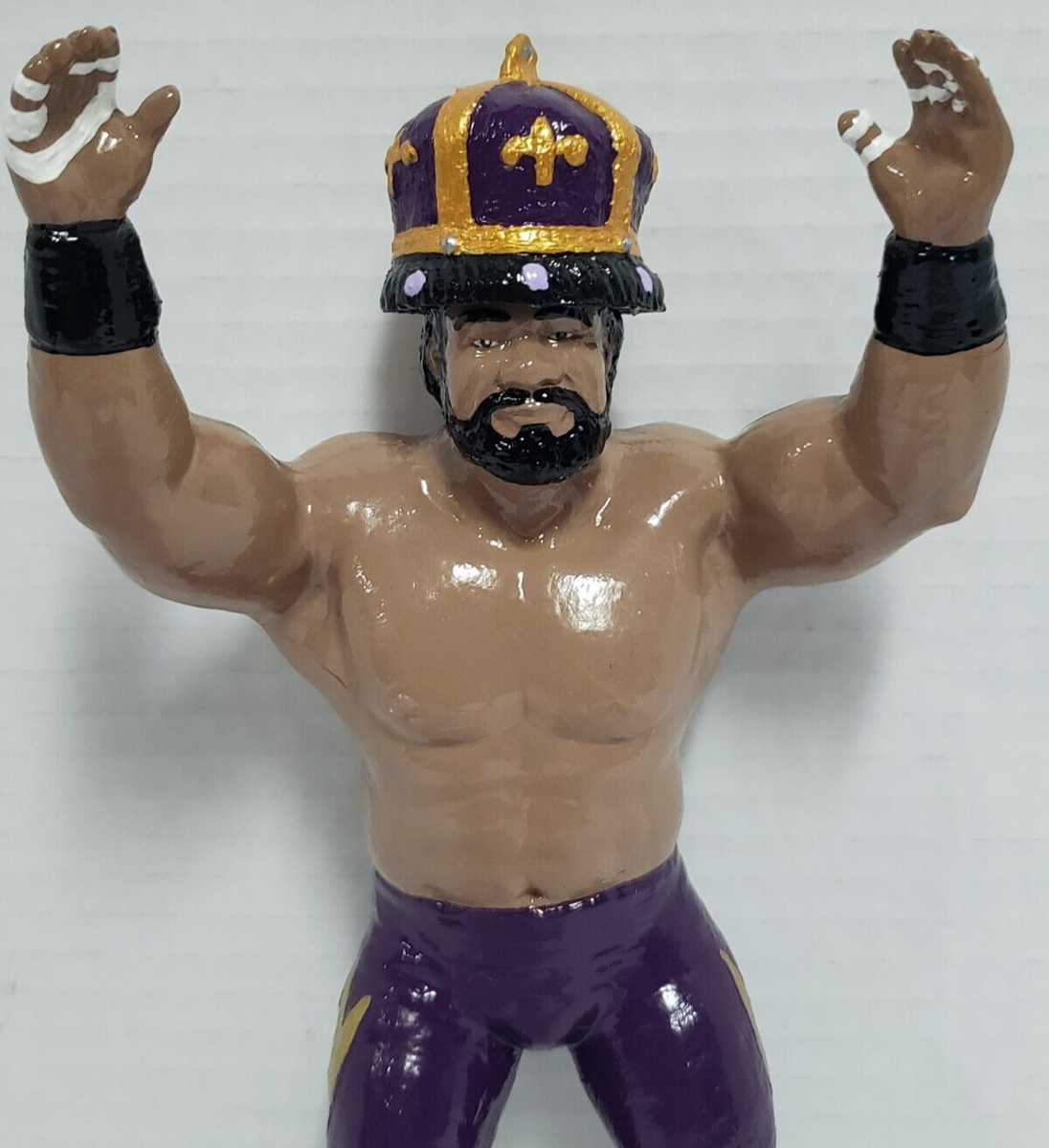 WWE マテル　エリート　白使　HAKUSHI カスタムフィギュア KING HAKU - CUSTOM MADE / ALL HAND PAINTED - WWE WWF LJN Action