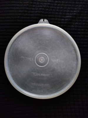 Tupperware Deckel 238-12 - Durchmesser  14,5 cm - transparent