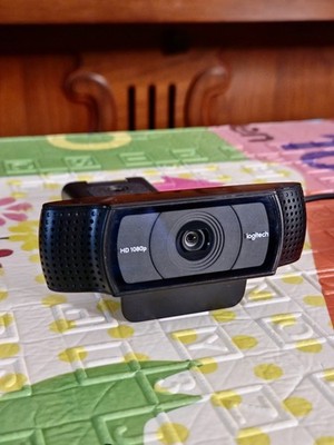 Logitech C920 HD Pro 1080p Webcam USB   Autofocus Stereo Mic   Works Great