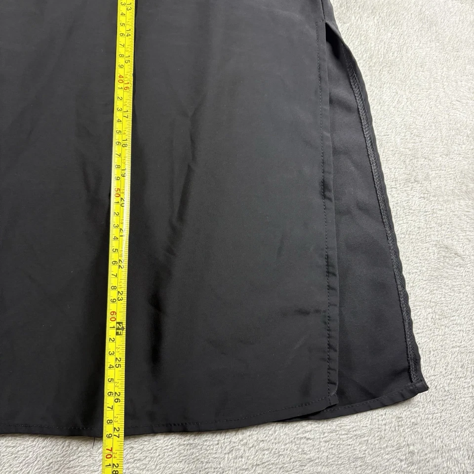 Brandy Melville женщин S черный цветочный высокая талия прямой Midi скольжения юбка #605 - Изображение 2 из 4