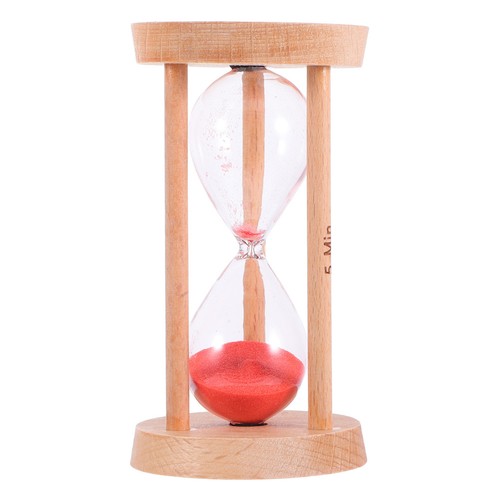 Mini Holz Sand Timer Sand Timer 5min Sandglas Timer für - Bild 17 von 19