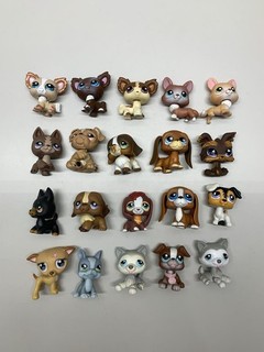Littlest Pet Shop LPS Hasbro Chihuahua Corgi Bulldog Dog Lot Of 20 #22 Gen 2