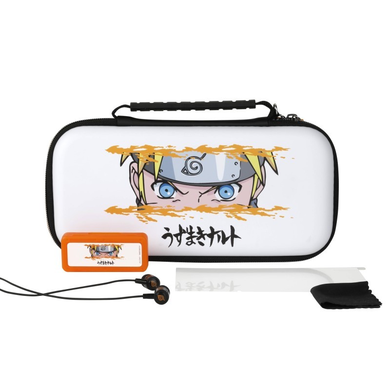 Pack d'accessoires gaming Nintendo Switch résistant aux chocs Naruto Shippuden Starter Kit