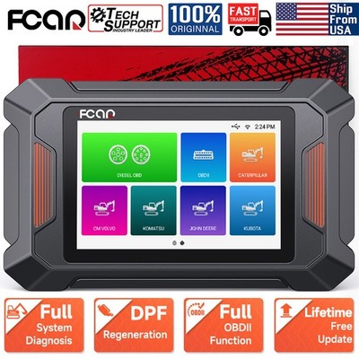 Heavy Duty Truck Scanner Construction Machine All Systems DPF Regen Diagnostic