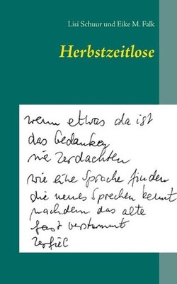 Herbstzeitlose by Eike M. Falk (German) Paperback Book