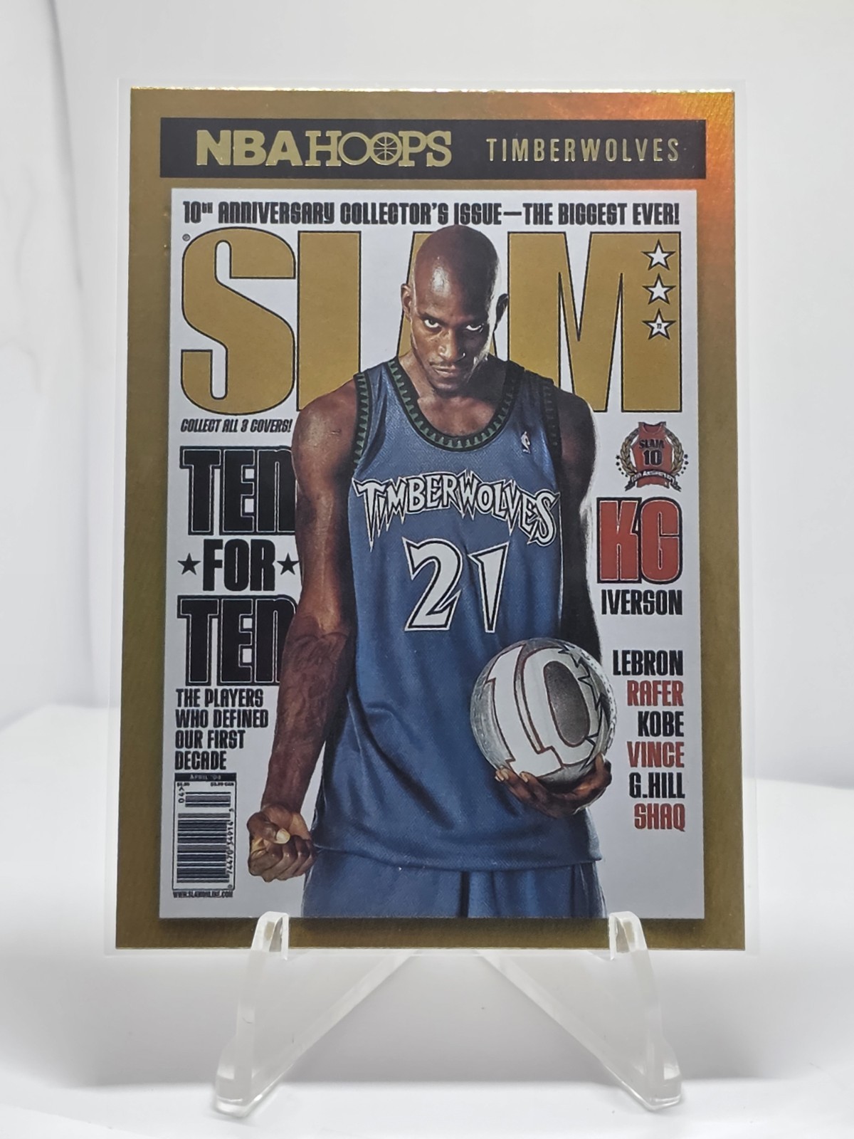 2020-21 Panini NBA Hoops - Slam Kevin Garnett #11 Holo