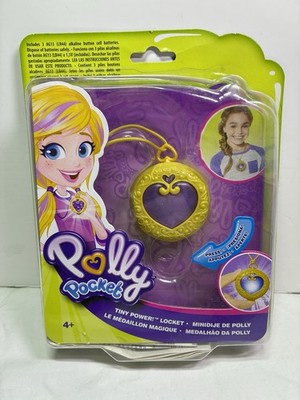 Mattel Polly Pocket Tiny Power Locket Light Up Locket New Works