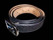 Gucci Microguccissima Unisex Sz 90/36 Leather Belt