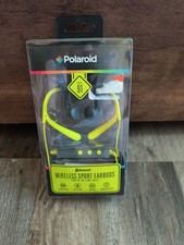 Polaroid Wireless Sport Earbuds With In Line Mic