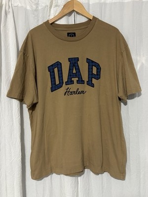 Gap x Dapper Dan 'Dap' Harlem T-Shirt Size XL Tan Limited Edition
