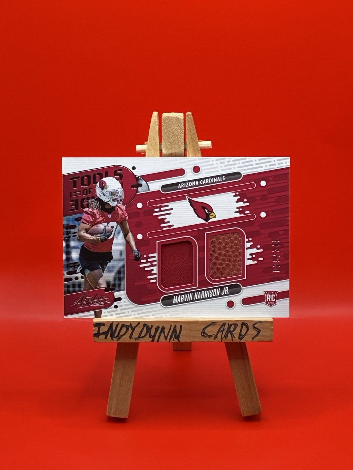 Marvin Harrison Jr. Panini Absolute Tools of the Trade Double Relics #TOTDMHJ Base