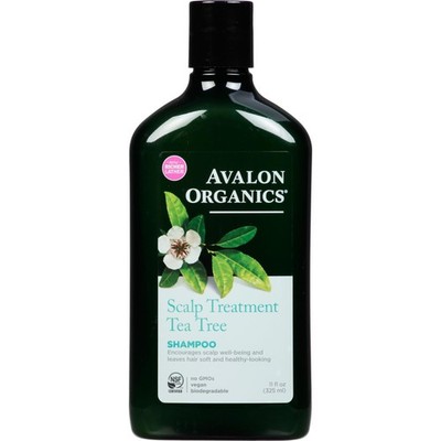 Avalon Organics Scalp Treatment Tea Tree Shampoo, Encourages Scalp Well-Being...