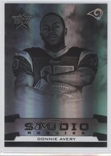 2008 Leaf Rookies & Stars Studio Rookies Black 96/100 Donnie Avery #SR-26 0a7