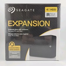 Seagate Expansion Plus 4TB External Hard Drive HDD USB PC Mac Sealed Exclusive 